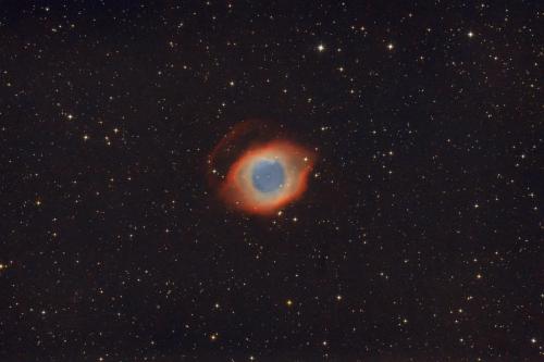 NGC 7293 Helixnebel - 8-Zoll - EOS 6Da ohne Filter - 26h